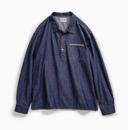 Denim Pullover Shirt