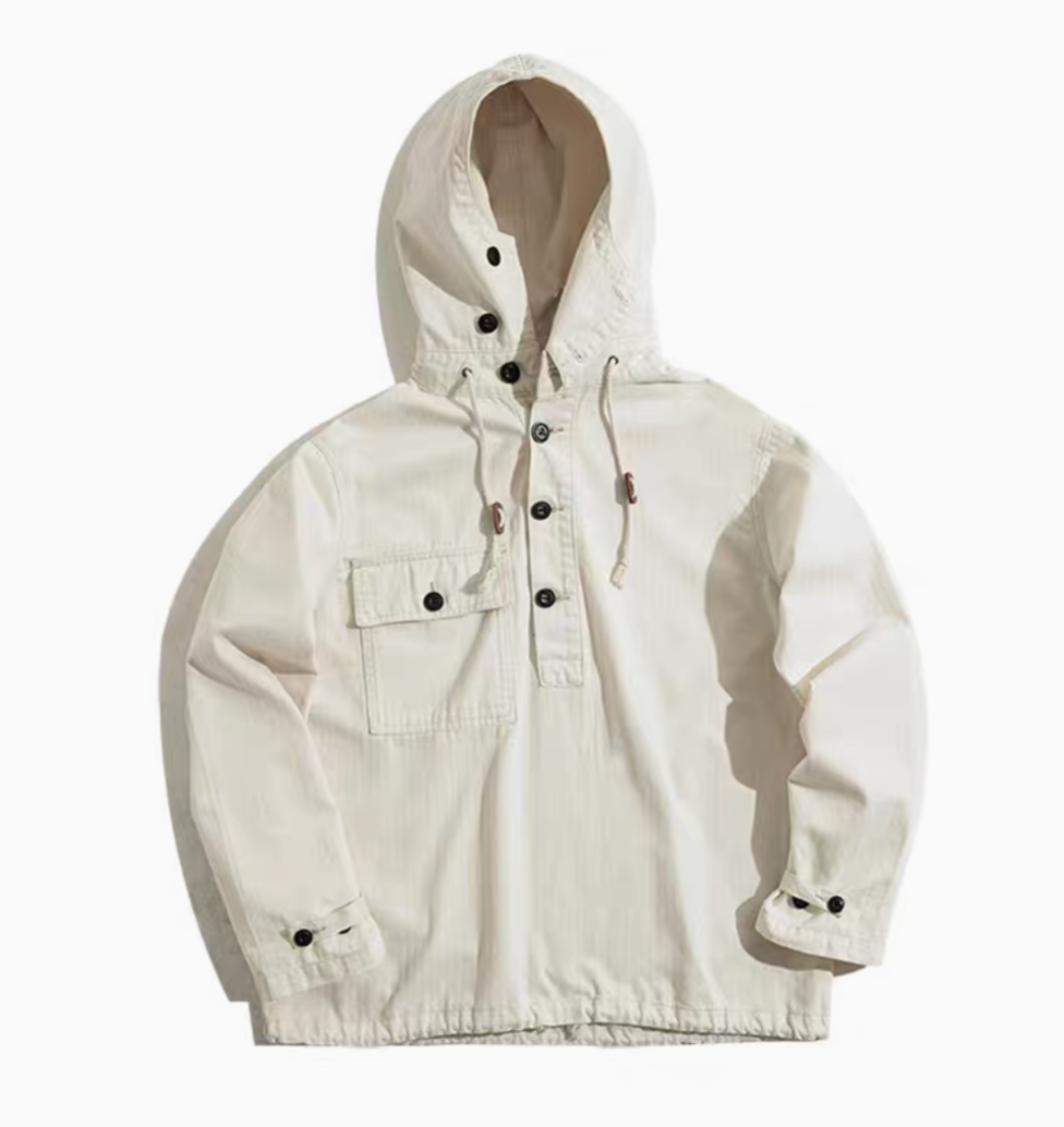 Naval Hooded Anorak