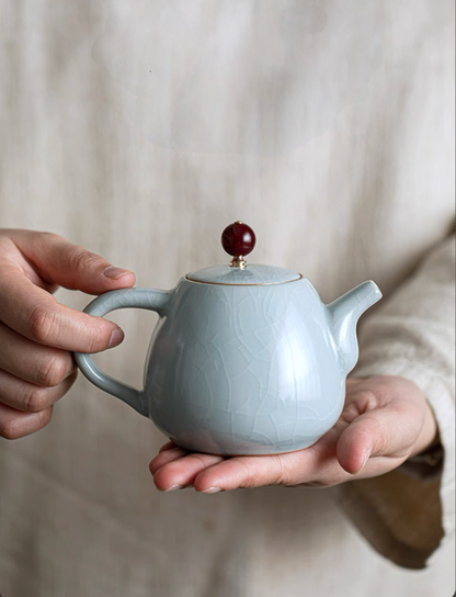 Ru Kiln Celadon Mini Teapot