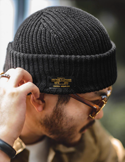 Retro Knit Beanie