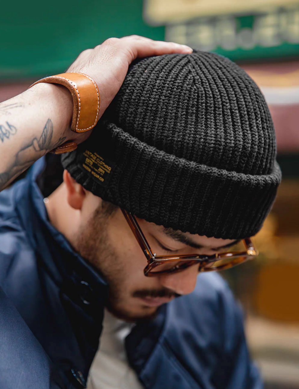 Retro Knit Beanie