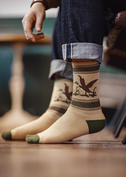 Retro Wild Goose Socks