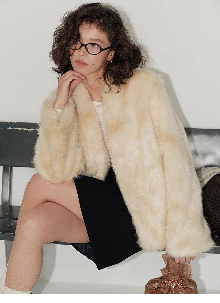 Luxe Touch Faux Fur Jacket