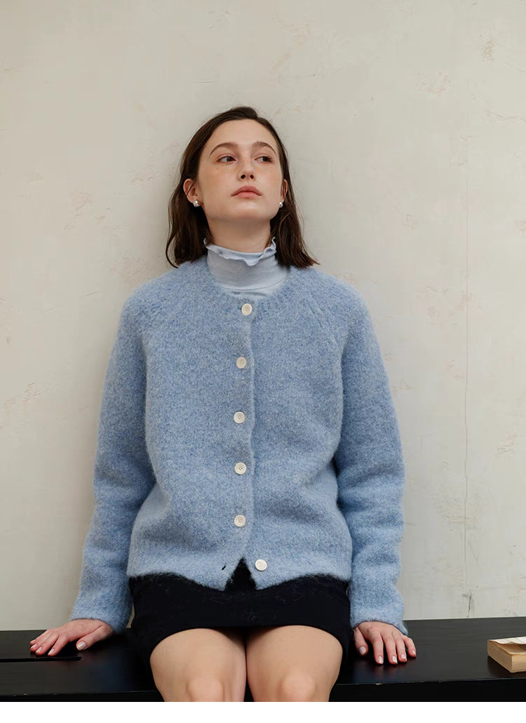 Cloudsoft Wool Cardigan