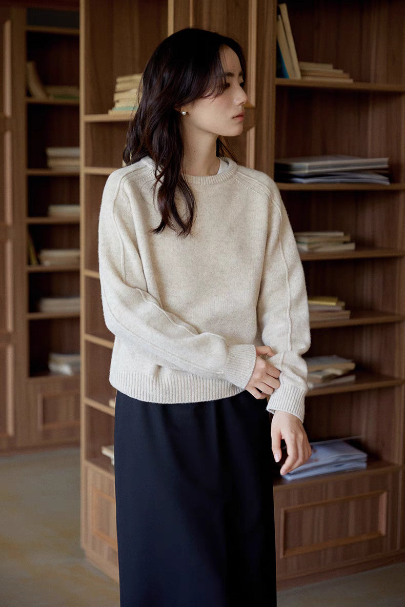 Meadowfleck Merino Wool Sweater