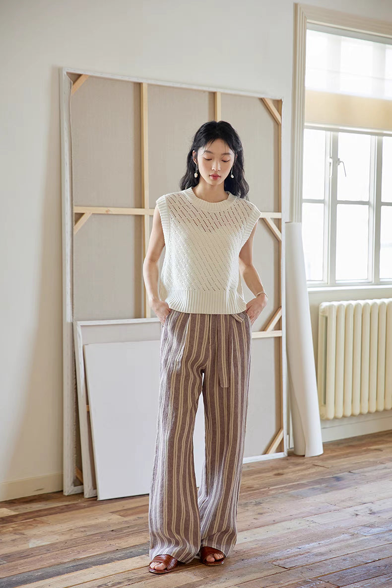 The Airy Knit Vest