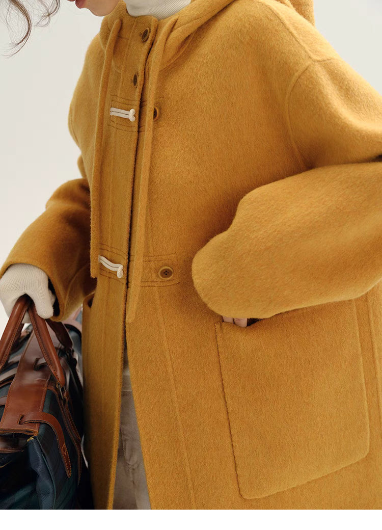 Highland Wool Toggle Coat