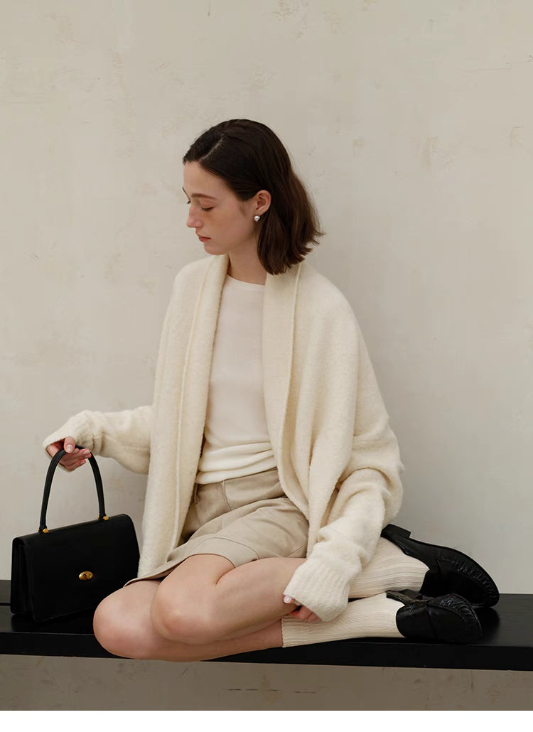 Whisper Wool Drape Coat