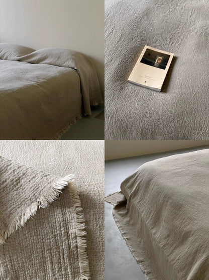 French Linen Duvet Thin Quilt