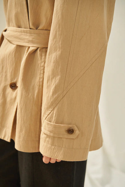 Coastal Journey Trench Coat