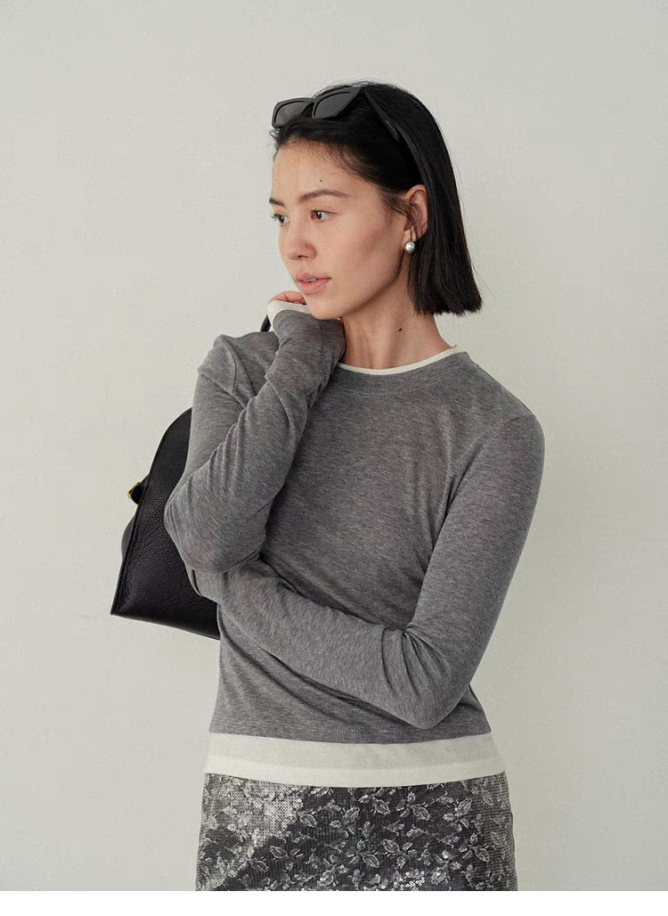 Modern V-Neck Relaxed Sweater