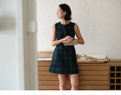 Timeless Tartan A-Line Dress