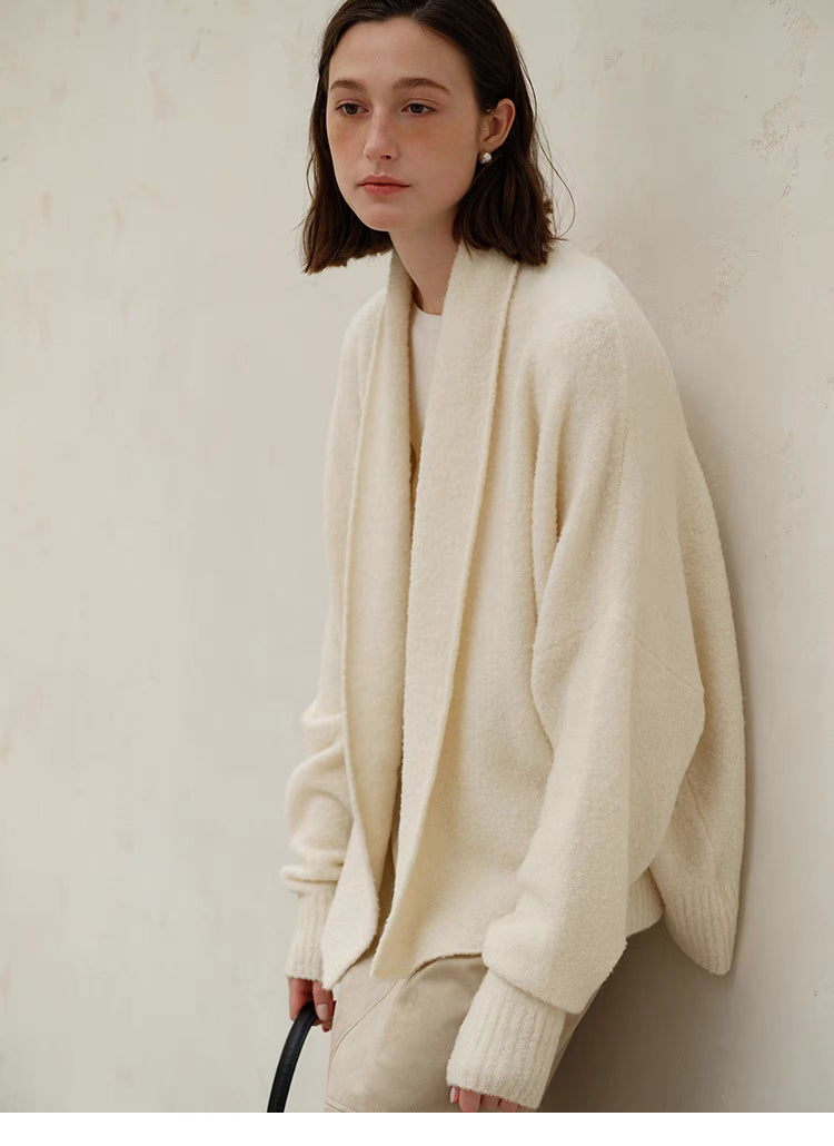 Whisper Wool Drape Coat