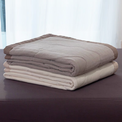 Premium 3-Layer Cotton Muslin Bedding Set