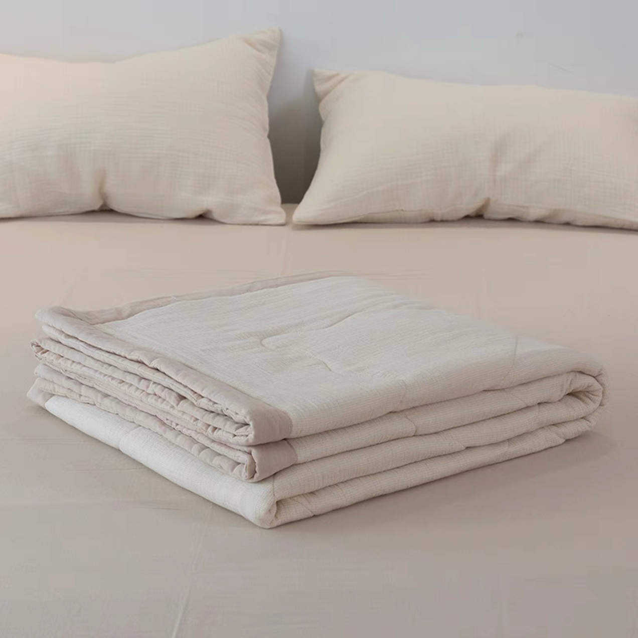 Premium 3-Layer Cotton Muslin Bedding Set