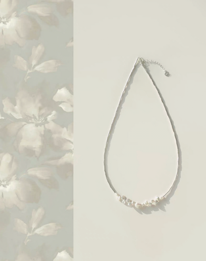 Ethereal Baroque Pearl Choker