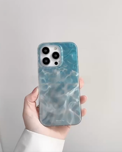 Ocean Blue Water Ripple Phone Case