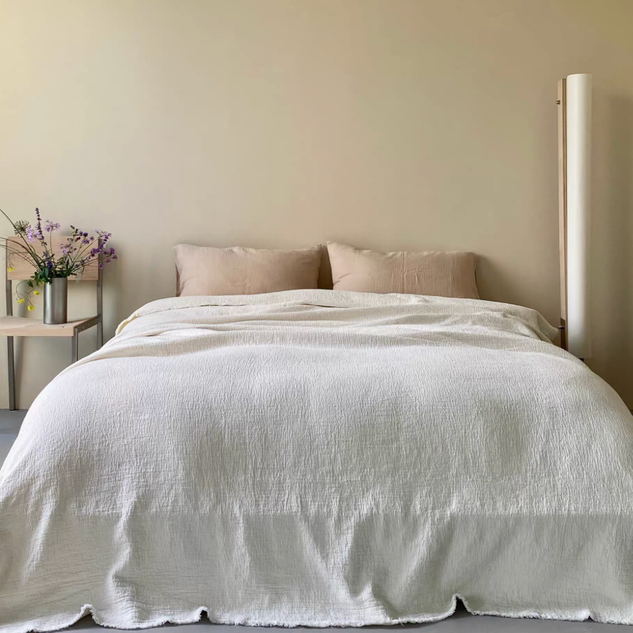 French Linen Duvet Thin Quilt