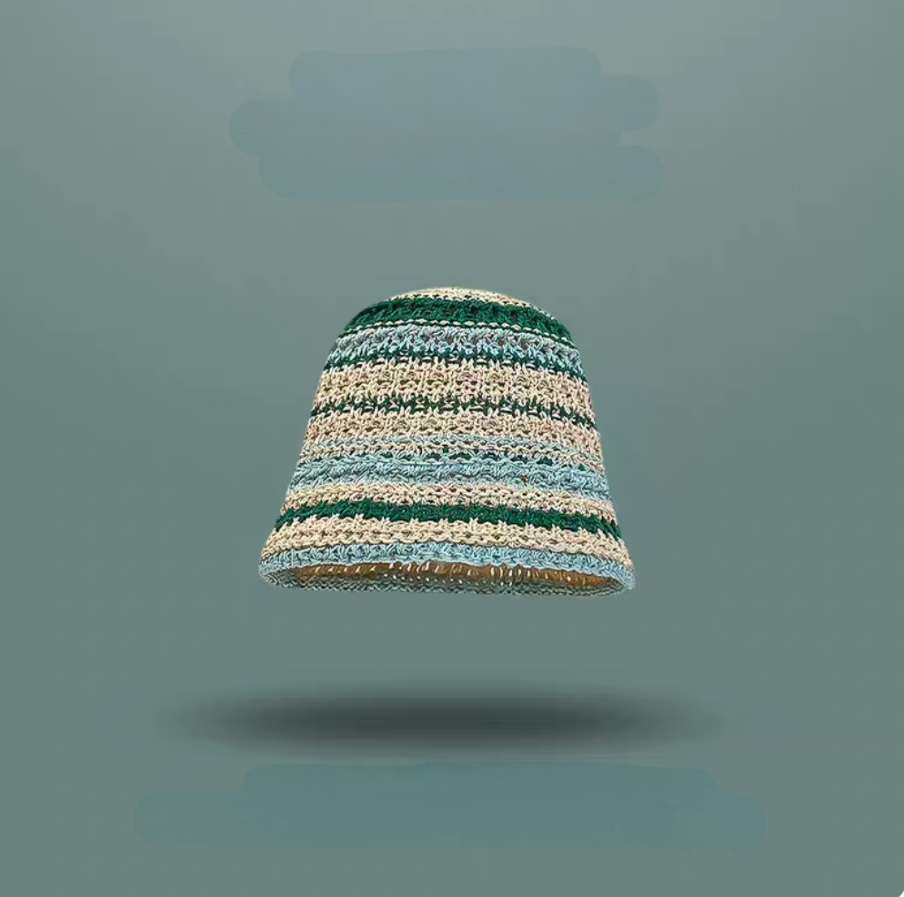 Summer Straw Woven Beach Hat