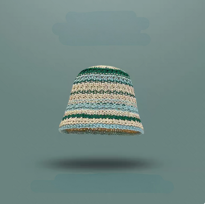 Summer Straw Woven Beach Hat