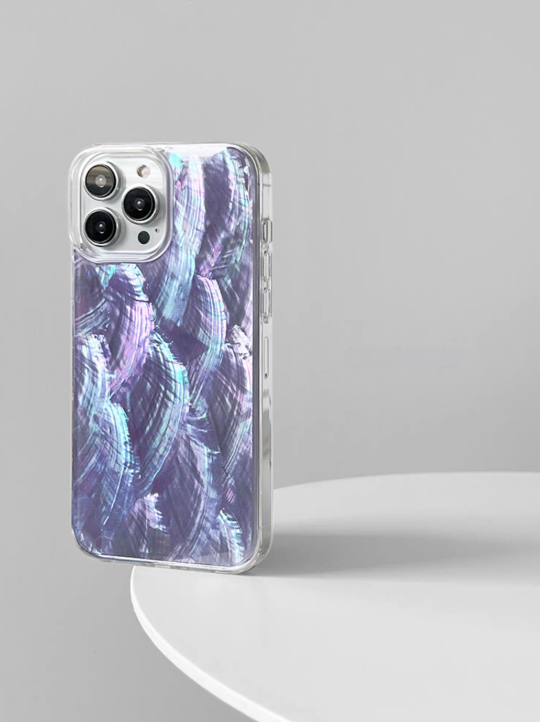 Luxe Mother-of-Pearl Gradient Phone Case