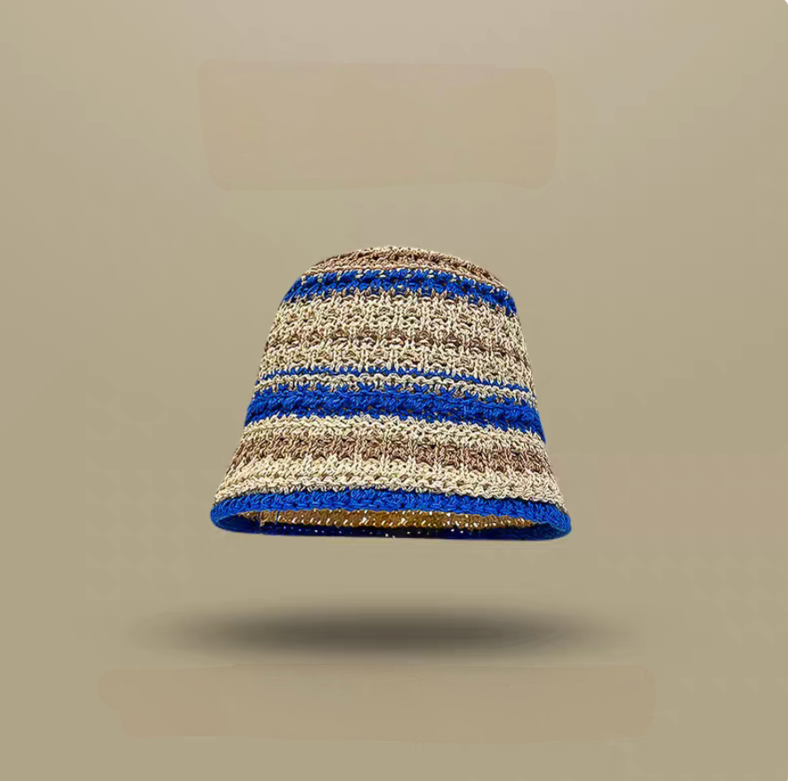 Summer Straw Woven Beach Hat