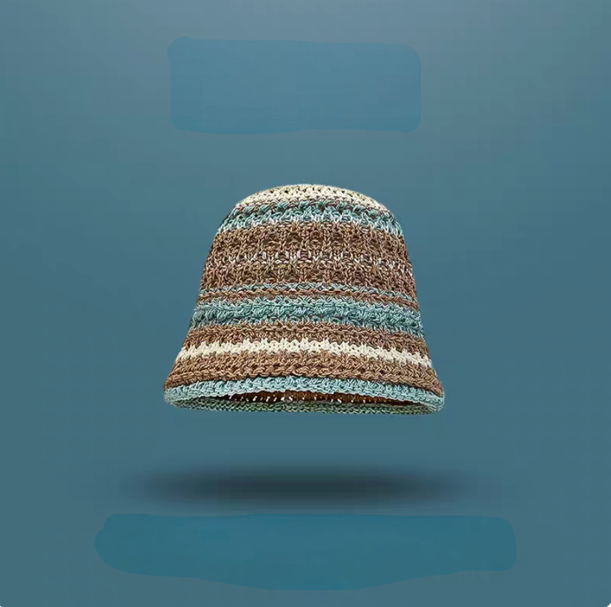 Summer Straw Woven Beach Hat