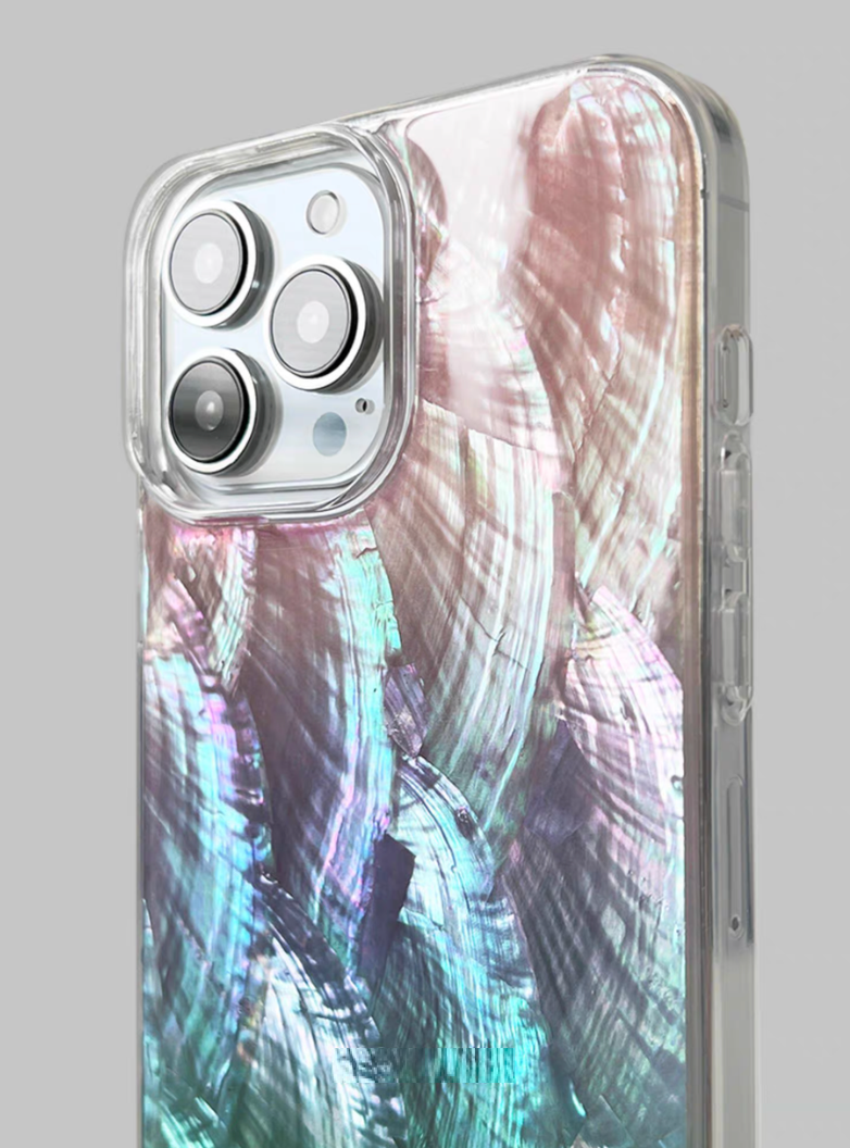 Luxe Mother-of-Pearl Gradient Phone Case