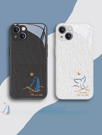 Whale Head/Tale Phone Case