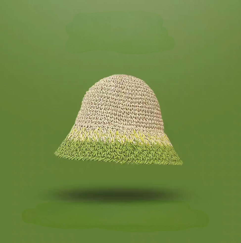 Summer Straw Woven Beach Hat