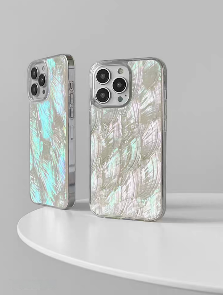 Luxe Mother-of-Pearl Gradient Phone Case