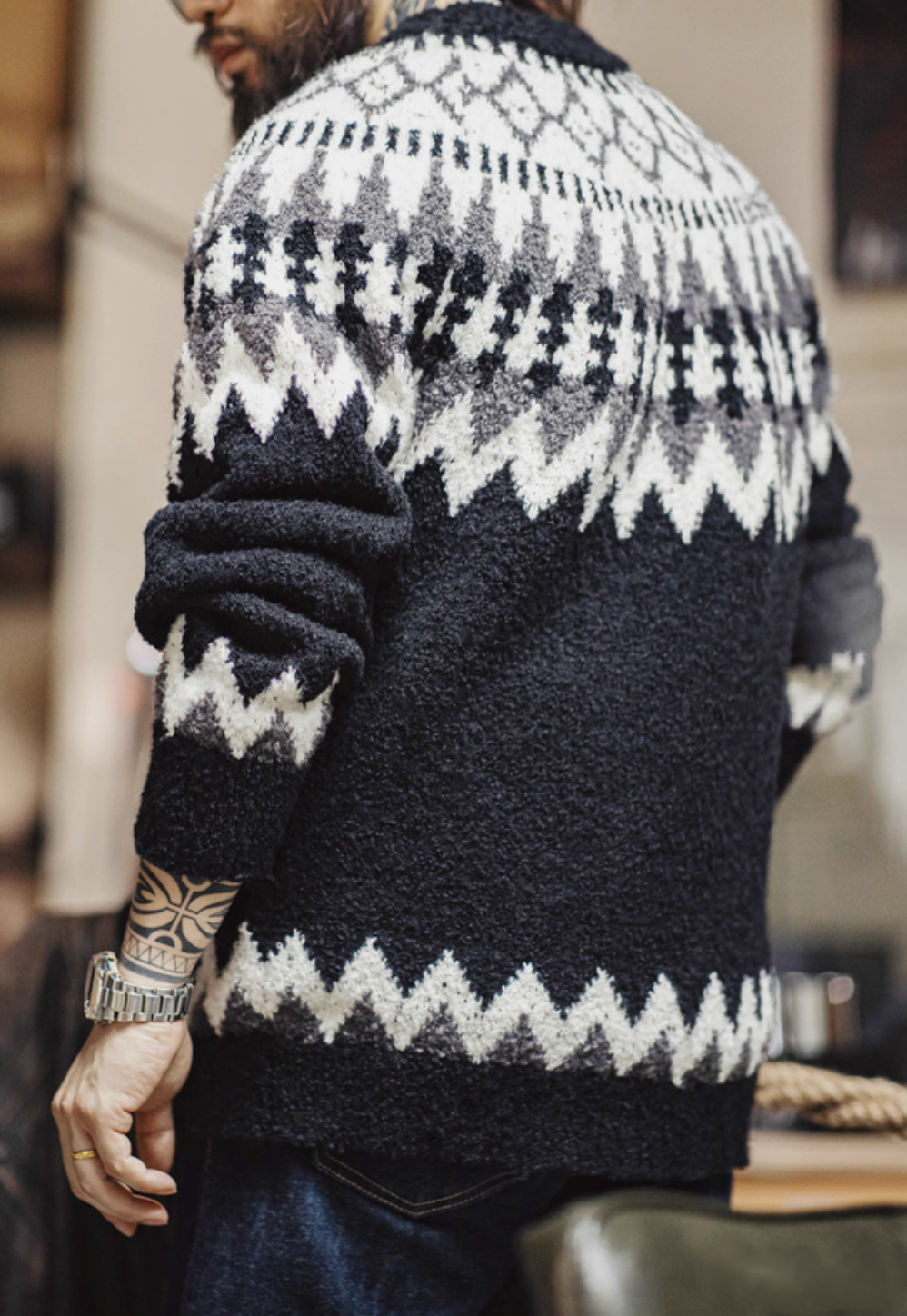 Glacier Peaks Knit Sweater