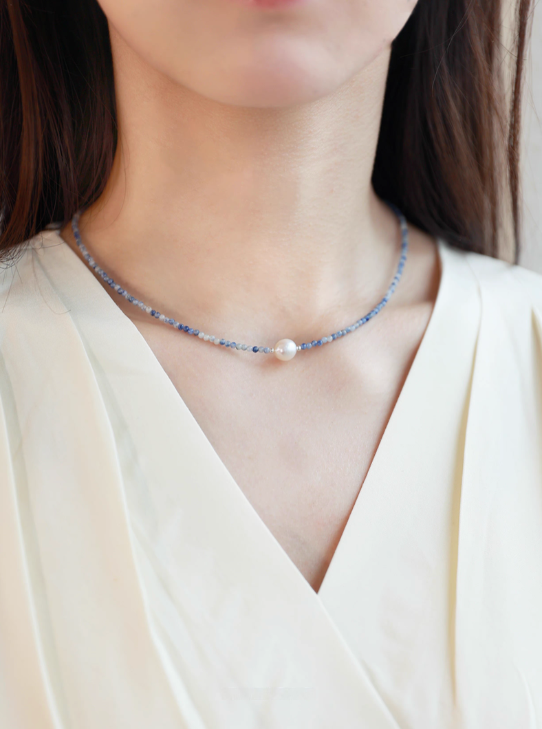 Ocean Whisper Pearl Necklace