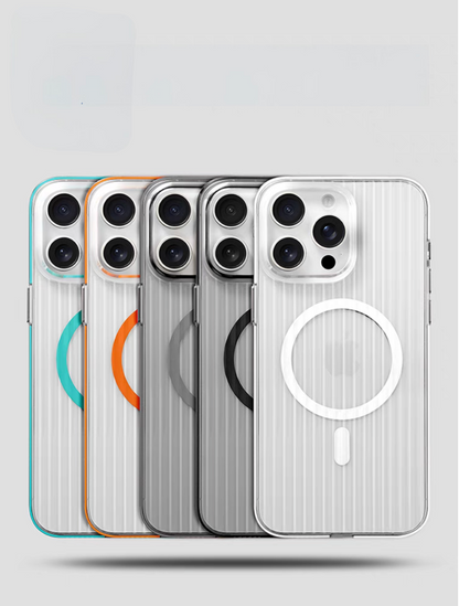 Ribbed Suitcase Magnetic Phone Case