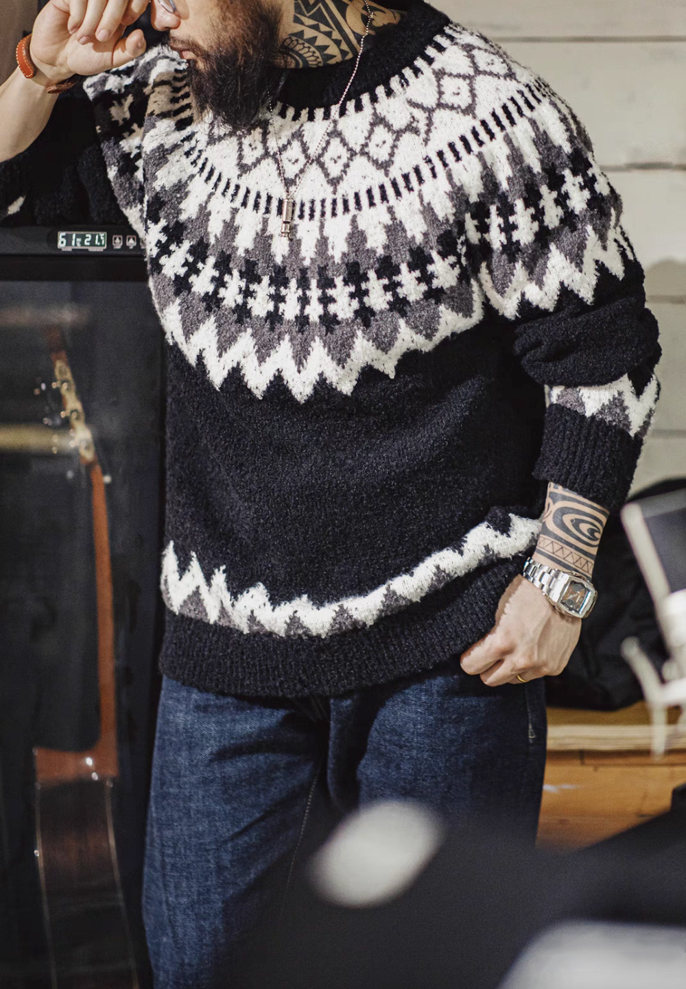 Glacier Peaks Knit Sweater