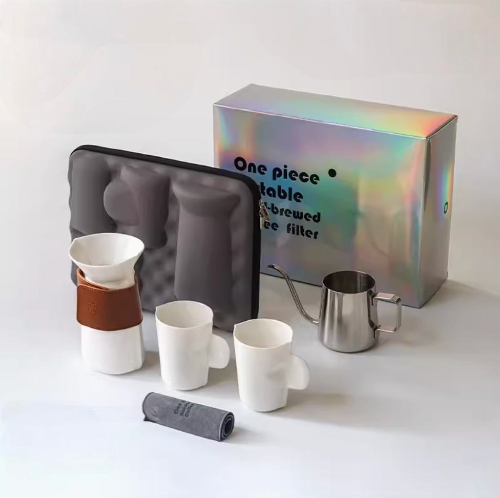 One Piece Portable Pour Over Coffee Set