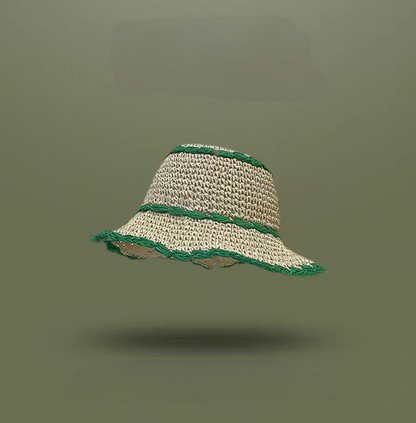 Summer Straw Woven Beach Hat