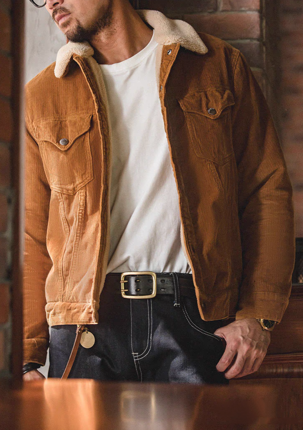 Rustic Trail Corduroy Jacket