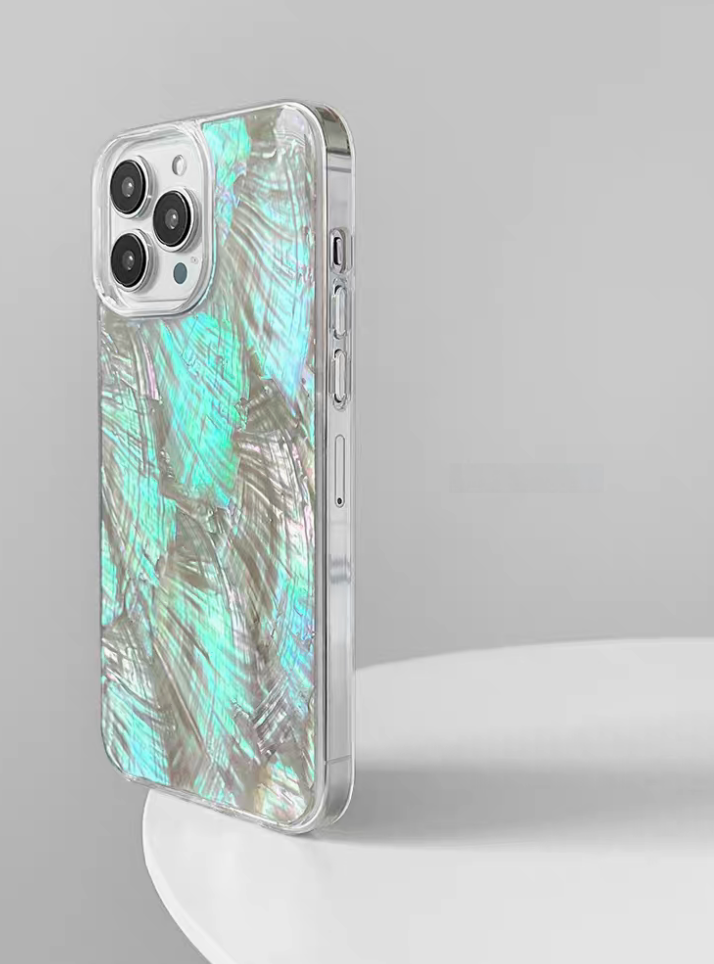 Luxe Mother-of-Pearl Gradient Phone Case