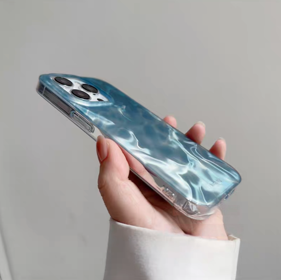 Ocean Blue Water Ripple Phone Case