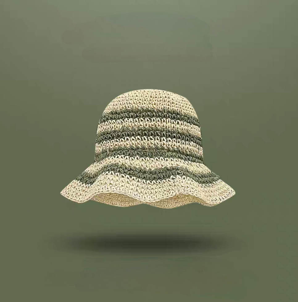 Summer Straw Woven Beach Hat