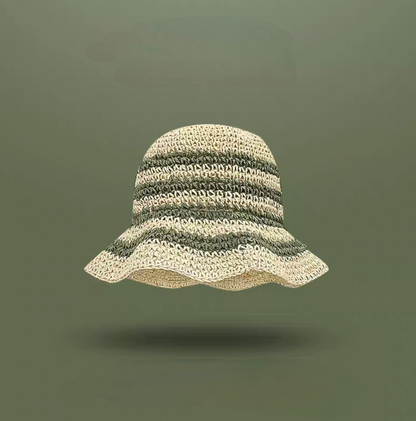 Summer Straw Woven Beach Hat