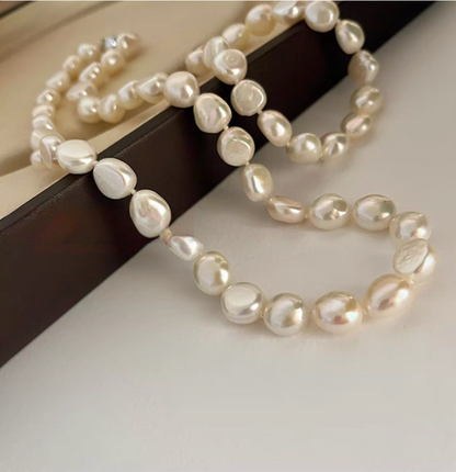 Classic Baroque Pearl Necklace