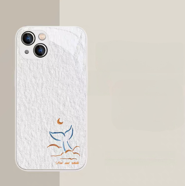 Whale Head/Tale Phone Case