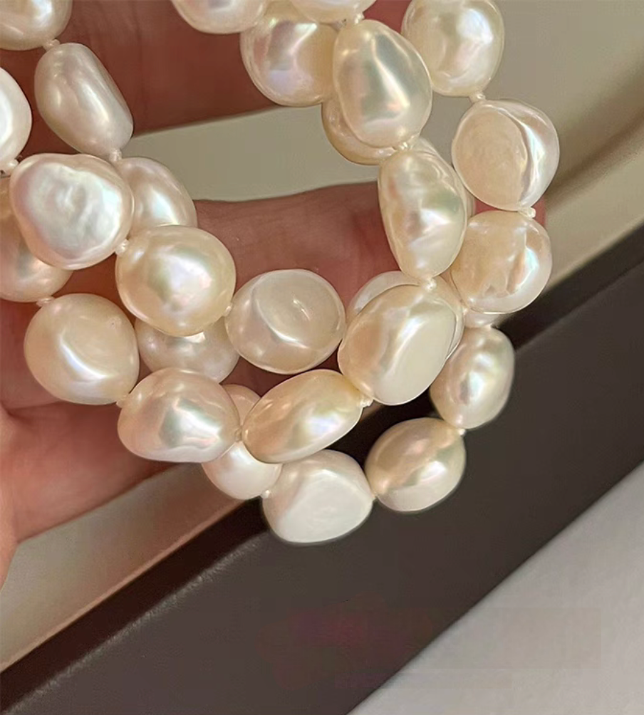 Classic Baroque Pearl Necklace