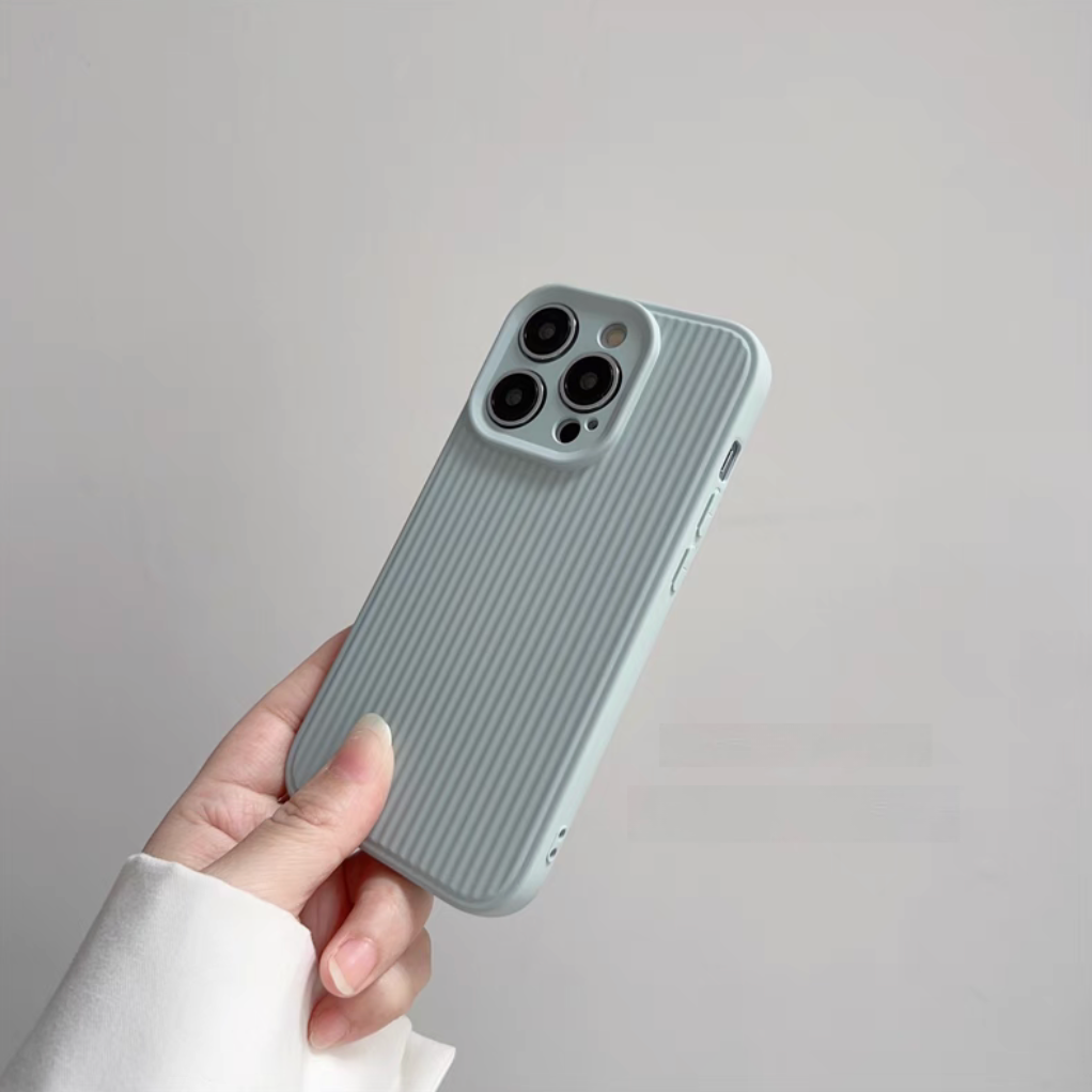 Striped Shockproof Phone Case