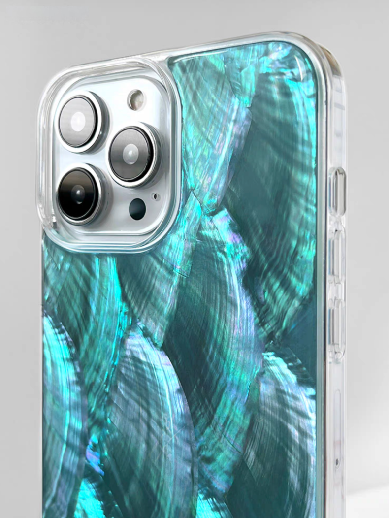 Luxe Mother-of-Pearl Gradient Phone Case