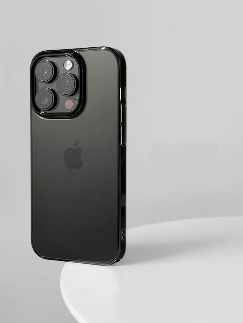 Sleek Transparent/Matte Phone Case