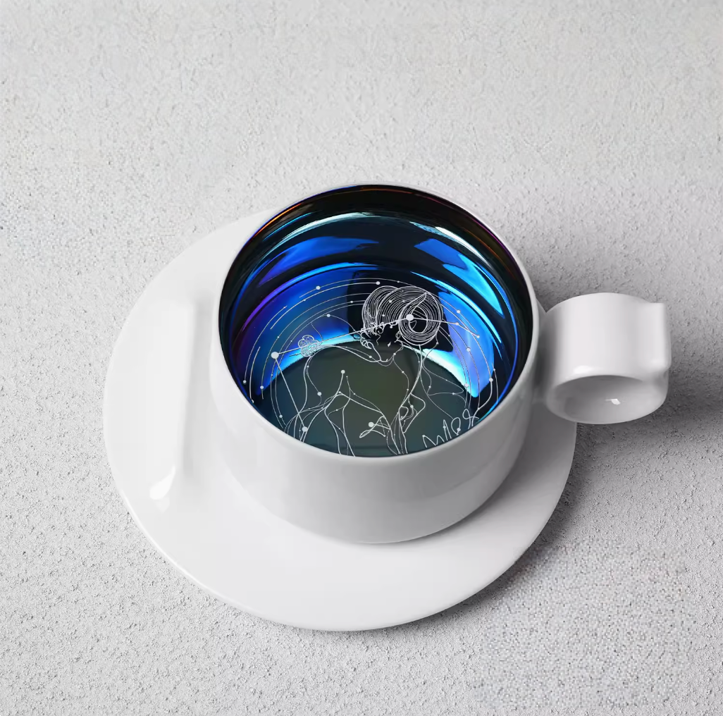 Zodiac Ring Handle Coffee Mug - 12 Constellations